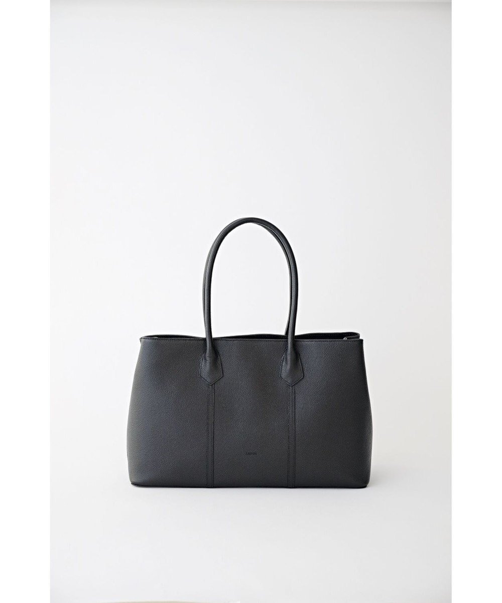 【ミヤビヤ/MIYABIYA】の【本革・日本製】 TOTE BAG インテリア・キッズ・メンズ・レディースファッション・服の通販 founy(ファニー) 　ファッション　Fashion　レディースファッション　Fashion for Women　バッグ　Bags　エナメル　Patent Leather　エレガント 上品　Elegant　コーティング　Coating, Coated Finish　ショルダー　Shoulder, Shoulder Strap　ダメージ　Distressed, Destroyed　フォルム　Silhouette, Form　ポケット　Pocket, Pocket Detail　マグネット　Magnet, Magnetic Closure　日本製　Made In Japan　ビジネス 仕事 通勤　Business / Work / Commuting　ブラック|ID: prp329100004832847 ipo3291000000035192213