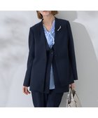 【イェッカ ヴェッカ/YECCA VECCA】のストレッチノーカラージャケット 人気、トレンドファッション・服の通販 founy(ファニー) ファッション Fashion レディースファッション Fashion for Women アウター Coat / Outerwear Collection レディースジャケット・軽アウター Jackets ノーカラージャケット / シンプル上品コーデ Collarless Jackets シェイプ Shape, Slim Fit シンプル Simple, Minimal ジャケット Jacket, Outerwear ストレッチ Stretch, Stretchy Fabric セットアップ Set-Up, Coordinated Outfit ベーシック Basic, Essential ポケット Pocket, Pocket Detail 夏 Summer 定番 Standard, Basic Item 春 Spring S/S・春夏 SS, Spring/Summer, Warm Season ビジネス 仕事 通勤 Business / Work / Commuting thumbnail Navy|ID: prp329100004832857 ipo3291000000035192240