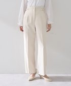 【イェッカ ヴェッカ/YECCA VECCA】のサイドベルテッドハイウエストパンツ Ivory|ID: prp329100004832859 ipo3291000000035702396