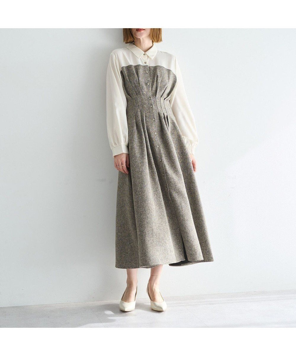 【イェッカ ヴェッカ/YECCA VECCA】のベアドッキングワンピース 人気、トレンドファッション・服の通販 founy(ファニー) ファッション Fashion レディースファッション Fashion for Women ワンピース Dresses ドッキング Docking, Mixed Material フロント Front, Front Design ポケット Pocket, Pocket Detail 人気 Popular, Best Seller 夏 Summer 春 Spring S/S・春夏 SS, Spring/Summer, Warm Season other-1|ID: prp329100004832861 ipo3291000000035192253