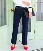 【エニィ スィス/any SiS】のセンタープレスセミフレア デニム ワンウォッシュ|ID: prp329100004832862 ipo3291000000035636140