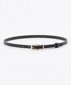 【エニィ スィス/any SiS】のスクエアバックルナロー ベルト 人気、トレンドファッション・服の通販 founy(ファニー) ファッション Fashion レディースファッション Fashion for Women バッグ Bags ベルト&ウエストマーク Belts & Waist Accessories シンプル Simple, Minimal スクエア Square, Square Shape スタイリッシュ Stylish, Fashionable 新作・新入荷 New Arrivals / New In thumbnail ブラック|ID: prp329100004832865 ipo3291000000035192271