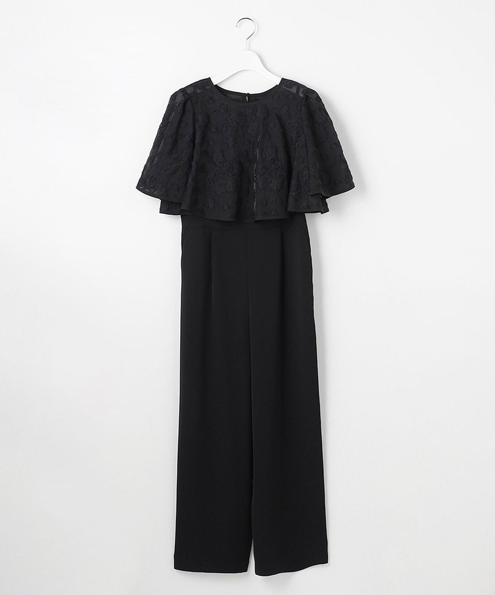 【エニィ スィス/any SiS】の【2SET】ジャガード ケープ トップス × サロペット 人気、トレンドファッション・服の通販 founy(ファニー) 　ファッション　Fashion　レディースファッション　Fashion for Women　ワンピース　Dresses　フォーマル・パーティードレス・結婚式用ドレス　Elegant & Casual Dresses　サロペット&オールインワン　Dungarees & Jumpsuit Styles　インナー　Innerwear　ウォッシャブル　Machine Washable　春　Spring　キャミ　Camisole, Cami Top　サロペット　Overalls, Salopette　セットアップ　Set-Up, Coordinated Outfit　ドレス　Dress, One-Piece　フラワー　Flower, Floral　フレア　Flare, Flared　S/S・春夏　SS, Spring/Summer, Warm Season　おすすめ　Recommended / Our Picks　夏　Summer　新作・新入荷　New Arrivals / New In　 other-1|ID: prp329100004832879 ipo3291000000035192304