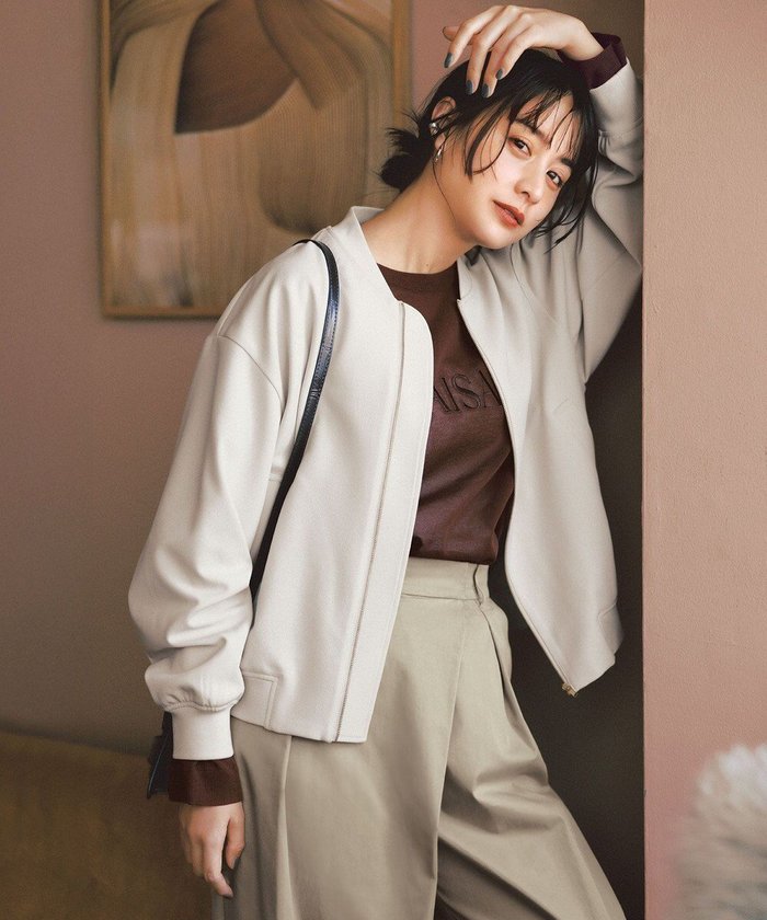 【アンフィーロ 自由区/UNFILO】の【レビュー平均4.7 /お客様の声で素材進化】BEAUTY MOVE ヘビロテ ブルゾン インテリア・キッズ・メンズ・レディースファッション・服の通販 founy(ファニー) https://founy.com/ ファッション Fashion レディースファッション Fashion for Women アウター Coat / Outerwear Collection レディースジャケット・軽アウター Jackets ブルゾンジャケット・スポーティアウター Blouson Jackets ジャケット Jacket, Outerwear ブルゾン Blouson, Bomber Jacket A/W・秋冬 Autumn/Winter |ID: prp329100004832880 ipo3291000000036379007