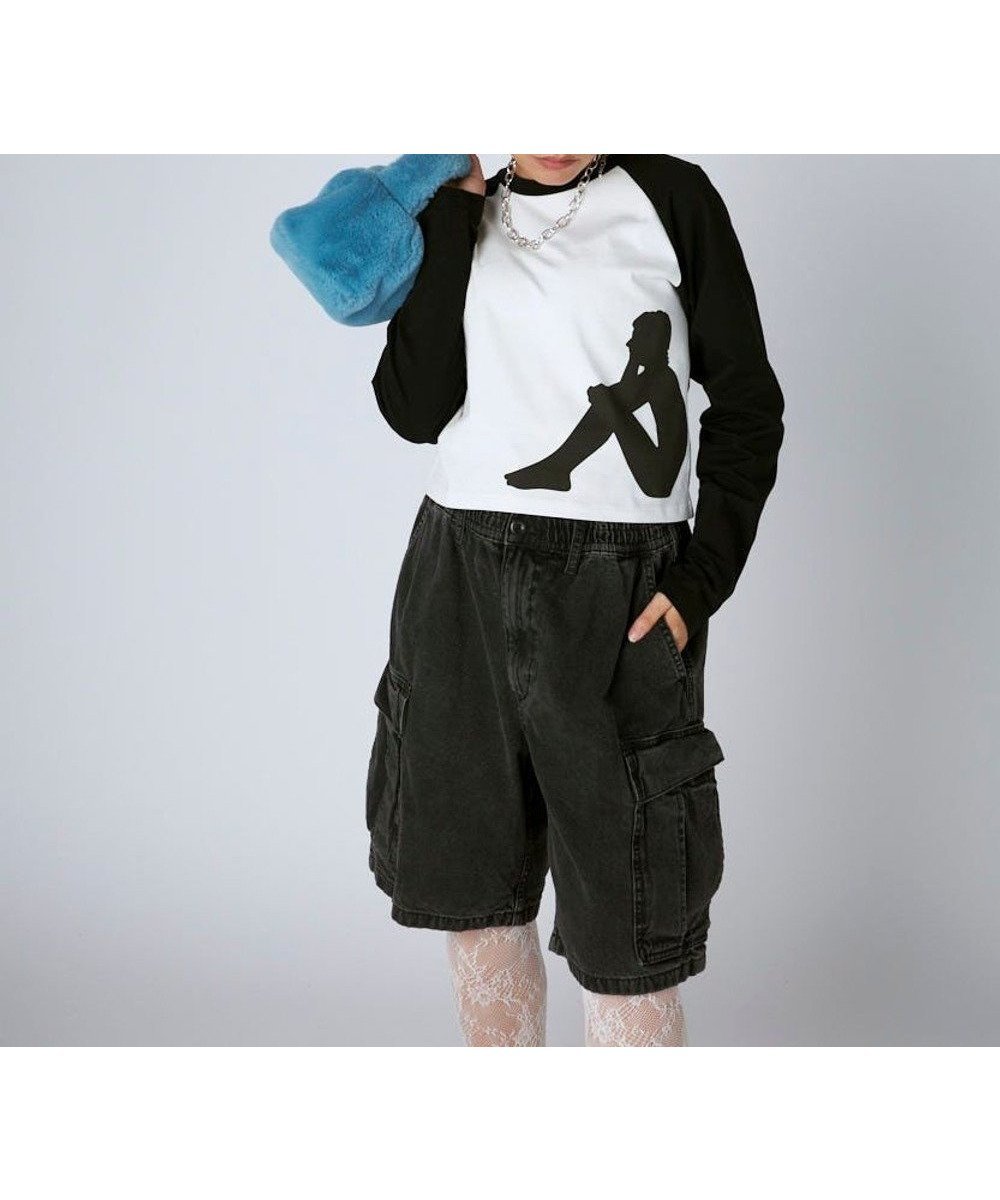 【その他のブランド/Other】の【Kappa】ショート丈 シルエットロゴ ラグランロンT 人気、トレンドファッション・服の通販 founy(ファニー) ファッション Fashion レディースファッション Fashion for Women トップス・カットソー Cut & Sew Tops シャツ・ブラウス・オフィスカジュアル Elegant Blouses & Button-Ups ロングTシャツ・Tシャツ Longline T-Shirts & Tees カットソー・ベーシックTシャツ Cut-and-Sewn Tops / Stretch Tees & Basics イタリア Italy インナー Innerwear カットソー Cut and Sewn Top サッカー Seersucker, Summer Fabric ショート Short, Short Length スタイリッシュ Stylish, Fashionable スポーツ Sports, Activewear 人気 Popular, Best Seller A/W・秋冬 Autumn/Winter other-1|ID: prp329100004832896 ipo3291000000035192376