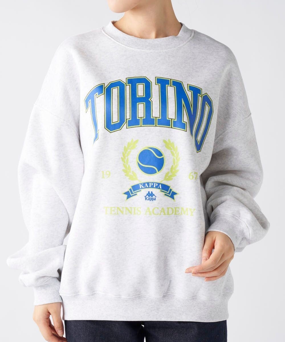 【その他のブランド/Other】の【Kappa】Tennis Clubデザイン ユニセックススウェット インテリア・キッズ・メンズ・レディースファッション・服の通販 founy(ファニー) 　ファッション　Fashion　レディースファッション　Fashion for Women　トップス・カットソー　Cut & Sew Tops　レディースパーカー・カジュアルフーディー　Casual Hoodies & Sweatshirts　スウェット・クルーネックトップス　Sweatshirts & Crewnecks / Relaxed Fit Sweat Tops　イタリア　Italy　グラフィック　Graphic, Graphic Design　コレクション　Collection, Seasonal Line　サッカー　Seersucker, Summer Fabric　スウェット / スエット　Sweatshirt, Sweatwear　スタイリッシュ　Stylish, Fashionable　スポーツ　Sports, Activewear　人気　Popular, Best Seller　パーカー　Hoodie, Parka　A/W・秋冬　Autumn/Winter　エレガント 上品　Elegant　ホワイト|ID: prp329100004832899 ipo3291000000035516728
