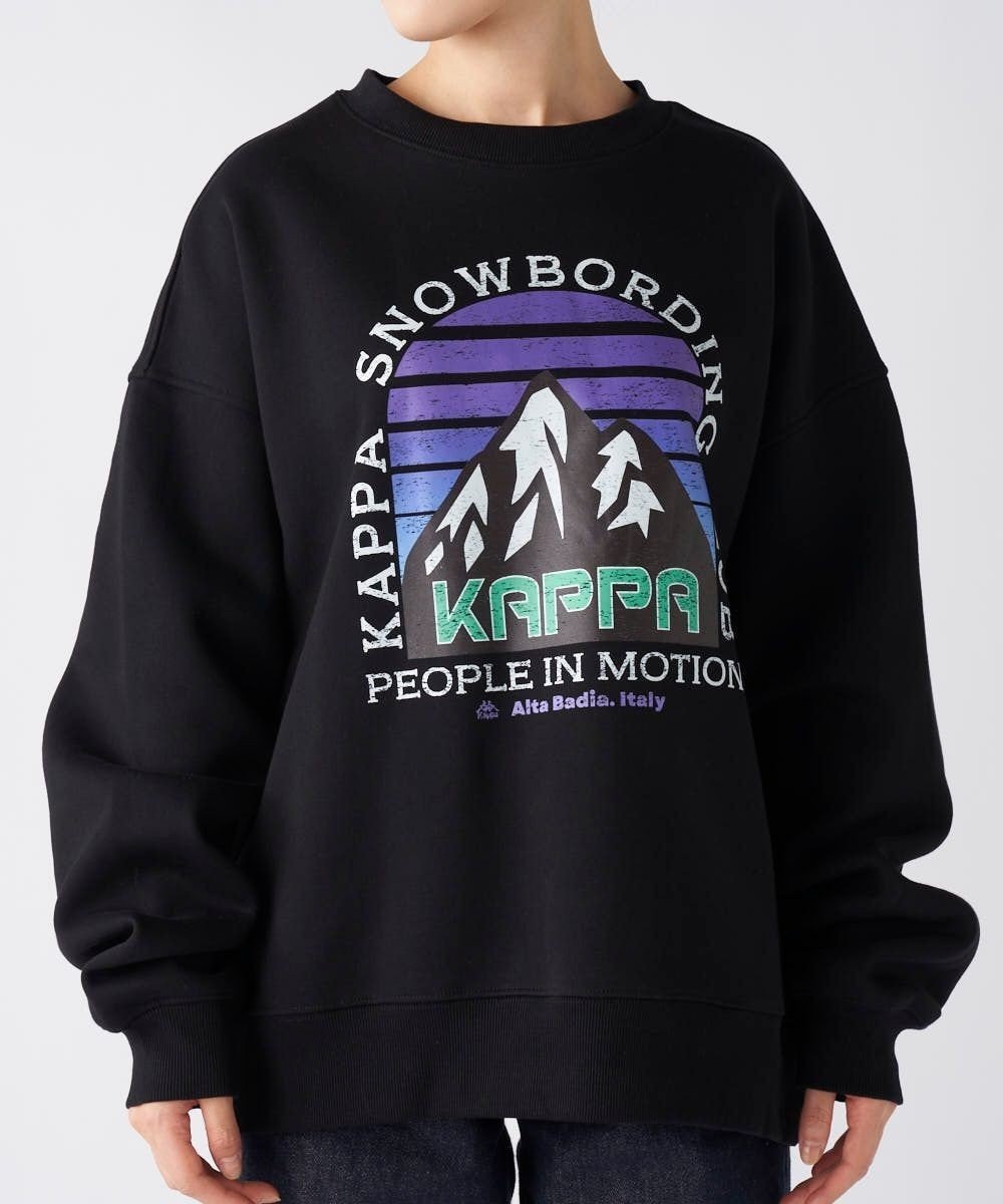 【その他のブランド/Other】の【Kappa】マウンテンデザイン ユニセックススウェット 人気、トレンドファッション・服の通販 founy(ファニー) ファッション Fashion レディースファッション Fashion for Women トップス・カットソー Cut & Sew Tops レディースパーカー・カジュアルフーディー Casual Hoodies & Sweatshirts スウェット・クルーネックトップス Sweatshirts & Crewnecks / Relaxed Fit Sweat Tops イタリア Italy グラフィック Graphic, Graphic Design コレクション Collection, Seasonal Line サッカー Seersucker, Summer Fabric スウェット / スエット Sweatshirt, Sweatwear スタイリッシュ Stylish, Fashionable スポーツ Sports, Activewear 人気 Popular, Best Seller パーカー Hoodie, Parka プリント Print, Printed Pattern A/W・秋冬 Autumn/Winter エレガント 上品 Elegant other-1|ID: prp329100004832903 ipo3291000000035192414