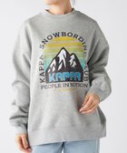 【その他のブランド/Other】の【Kappa】マウンテンデザイン ユニセックススウェット 人気、トレンドファッション・服の通販 founy(ファニー) ファッション Fashion レディースファッション Fashion for Women トップス・カットソー Cut & Sew Tops レディースパーカー・カジュアルフーディー Casual Hoodies & Sweatshirts スウェット・クルーネックトップス Sweatshirts & Crewnecks / Relaxed Fit Sweat Tops イタリア Italy グラフィック Graphic, Graphic Design コレクション Collection, Seasonal Line サッカー Seersucker, Summer Fabric スウェット / スエット Sweatshirt, Sweatwear スタイリッシュ Stylish, Fashionable スポーツ Sports, Activewear 人気 Popular, Best Seller パーカー Hoodie, Parka プリント Print, Printed Pattern A/W・秋冬 Autumn/Winter エレガント 上品 Elegant thumbnail グレー|ID: prp329100004832903 ipo3291000000035192416