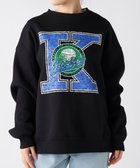 【その他のブランド/Other】の【Kappa】アイスホッケーデザイン ユニセックススウェット 人気、トレンドファッション・服の通販 founy(ファニー) ファッション Fashion レディースファッション Fashion for Women トップス・カットソー Cut & Sew Tops レディースパーカー・カジュアルフーディー Casual Hoodies & Sweatshirts スウェット・クルーネックトップス Sweatshirts & Crewnecks / Relaxed Fit Sweat Tops イタリア Italy グラフィック Graphic, Graphic Design コレクション Collection, Seasonal Line サッカー Seersucker, Summer Fabric スウェット / スエット Sweatshirt, Sweatwear スタイリッシュ Stylish, Fashionable スポーツ Sports, Activewear 人気 Popular, Best Seller パーカー Hoodie, Parka プリント Print, Printed Pattern A/W・秋冬 Autumn/Winter エレガント 上品 Elegant thumbnail ブラック|ID: prp329100004832904 ipo3291000000035702536