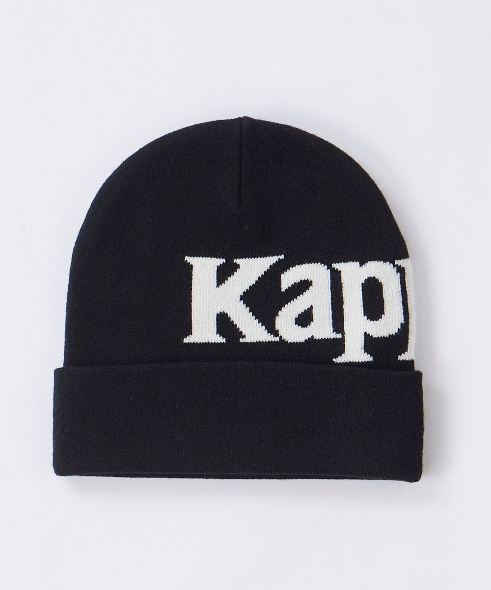 【その他のブランド/Other】の【Kappa】ロゴ ビーニー インテリア・キッズ・メンズ・レディースファッション・服の通販 founy(ファニー) 　ファッション　Fashion　レディースファッション　Fashion for Women　トップス・カットソー　Cut & Sew Tops　ニット　Knit Tops & Sweaters　キャップ&ハット　Hats & Caps　アクリル　Acrylic Material　イタリア　Italy　キャップ　Cap, Baseball Cap　サッカー　Seersucker, Summer Fabric　シンプル　Simple, Minimal　スタイリッシュ　Stylish, Fashionable　スポーツ　Sports, Activewear　フィット　Fit, Slim Fit　人気　Popular, Best Seller　帽子　Hat, Headwear　軽量　Lightweight, Ultra Light　ブラック|ID: prp329100004832908 ipo3291000000035702555
