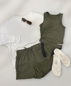 【その他のブランド/Other】の【ocean pacific】ラッシュガード付き水着4点セット タンキニデザイン カーキ|ID: prp329100004832915 ipo3291000000035572034