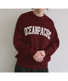 【その他のブランド/Other】の【ocean pacific】サガラ刺しゅうロゴクルーニット/メンズ 人気、トレンドファッション・服の通販 founy(ファニー) ファッション Fashion レディースファッション Fashion for Women トップス・カットソー Cut & Sew Tops ニット Knit Tops & Sweaters アクリル Acrylic Material インナー Innerwear ジャケット Jacket, Outerwear スラックス Slacks, Dress Pants セーター Sweater, Knitwear デニム Denim, Jeans Material ビーチ Beach, Seaside フロント Front, Front Design ボトム Bottoms, Lower Wear ミックス Mix, Mixed Style ミドル Middle Length, Mid Height メンズ Men's, Menswear 冬 Winter / This Winter A/W・秋冬 Autumn/Winter thumbnail ワインレッド|ID: prp329100004832918 ipo3291000000035548970