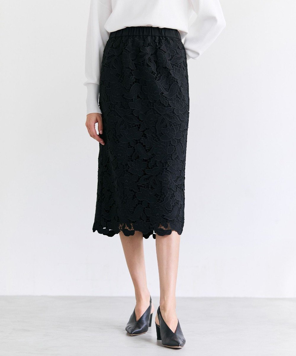 【ベイジ,/BEIGE,】のCITRINE / エンブロイダリーレースイージースカート インテリア・キッズ・メンズ・レディースファッション・服の通販 founy(ファニー) 　ファッション　Fashion　レディースファッション　Fashion for Women　スカート　Skirts　エンブロイダリー　Embroidery Design　オケージョン　Occasion Wear　ギャザー　Gathered, Ruffled　シンプル　Simple, Minimal　セットアップ　Set-Up, Coordinated Outfit　セレモニー　Ceremony　ドレス　Dress, One-Piece　レース　Lace, Lace Fabric　夏　Summer　春　Spring　S/S・春夏　SS, Spring/Summer, Warm Season　洗える　Machine Washable　Black|ID: prp329100004832926 ipo3291000000035192545