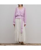 【グレース コンチネンタル/GRACE CONTINENTAL】のカシュクールニットトップ 人気、トレンドファッション・服の通販 founy(ファニー) ファッション Fashion レディースファッション Fashion for Women トップス・カットソー Cut & Sew Tops ニット Knit Tops & Sweaters セーター Sweater, Knitwear フェミニン Feminine, Girly リボン Ribbon, Bow 夏 Summer 春 Spring S/S・春夏 SS, Spring/Summer, Warm Season thumbnail ピンク|ID: prp329100004832927 ipo3291000000035585687