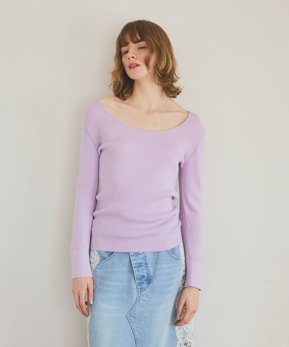 【グレース コンチネンタル/GRACE CONTINENTAL】の綿カシミヤインナートップ インテリア・キッズ・メンズ・レディースファッション・服の通販 founy(ファニー) ファッション Fashion レディースファッション Fashion for Women トップス・カットソー Cut & Sew Tops シャツ・ブラウス・オフィスカジュアル Elegant Blouses & Button-Ups ロングTシャツ・Tシャツ Longline T-Shirts & Tees カットソー・ベーシックTシャツ Cut-and-Sewn Tops / Stretch Tees & Basics インナー Innerwear カットソー Cut and Sewn Top コンパクト Compact, Small Size シンプル Simple, Minimal ジャケット Jacket, Outerwear デコルテ Décolleté, Neckline プレーン Plain, Simple ベーシック Basic, Essential 夏 Summer 定番 Standard, Basic Item 春 Spring S/S・春夏 SS, Spring/Summer, Warm Season ラベンダー|ID: prp329100004832929 ipo3291000000035702580