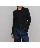 【グレース コンチネンタル/GRACE CONTINENTAL】のリブシャツニットトップ 人気、トレンドファッション・服の通販 founy(ファニー) ファッション Fashion レディースファッション Fashion for Women トップス・カットソー Cut & Sew Tops ニット Knit Tops & Sweaters シャツ・ブラウス・オフィスカジュアル Elegant Blouses & Button-Ups セーター Sweater, Knitwear エレガント 上品 Elegant 夏 Summer 定番 Standard, Basic Item 春 Spring S/S・春夏 SS, Spring/Summer, Warm Season thumbnail ブラック|ID: prp329100004832931 ipo3291000000035192565