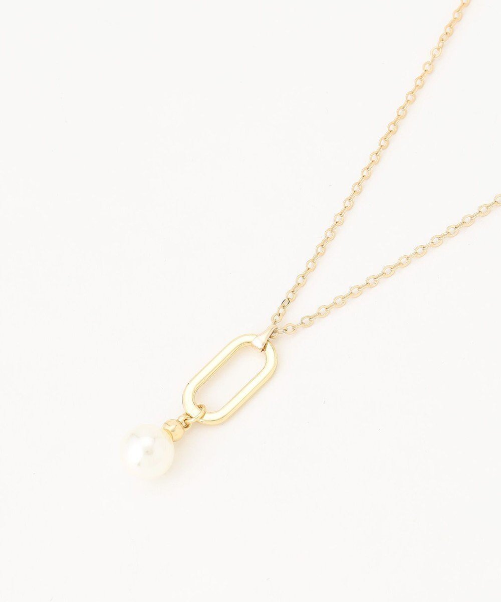 【組曲/KUMIKYOKU】のパールライクオーバルライン ネックレス 人気、トレンドファッション・服の通販 founy(ファニー) 　ファッション　Fashion　レディースファッション　Fashion for Women　ジュエリー　Jewelry　ネックレス　Necklaces & Pendants　おすすめ　Recommended / Our Picks　アクセサリー　Fashion Accessories　オーバル　Oval Design　ギフト プレゼント　Gift / Present　シンプル　Simple, Minimal　チェーン　Chain, Chain Strap　ネックレス　Necklace, Pendant Necklace　パール　Pearl, Pearl Accent　モチーフ　Motif, Design Theme　エレガント 上品　Elegant　 other-1|ID: prp329100004833740 ipo3291000000035702463