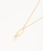 【組曲/KUMIKYOKU】のパールライクオーバルライン ネックレス ゴールド系|ID: prp329100004833740 ipo3291000000035702466