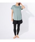 【その他のブランド/Other】の【FILA】水陸両用フィットネスウェア 3点セット 人気、トレンドファッション・服の通販 founy(ファニー) ファッション Fashion レディースファッション Fashion for Women トップス・カットソー Cut & Sew Tops イタリア Italy 吸水 Absorbent, Quick-Dry ショート Short, Short Length シンプル Simple, Minimal スポーツ Sports, Activewear デニム Denim, Jeans Material 半袖 Short Sleeve, Half Sleeve ラウンド Round, Round Neck レギンス Leggings, Stretch Pants 楽ちん Easy Fit, Comfortable おすすめ Recommended / Our Picks thumbnail ミント|ID: prp329100004833743 ipo3291000000035710118