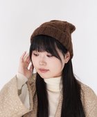 【石田製帽/ISHIDASEIBOU】のベビーアルパカ アラン編みワッチ 人気、トレンドファッション・服の通販 founy(ファニー) ファッション Fashion レディースファッション Fashion for Women トップス・カットソー Cut & Sew Tops ニット Knit Tops & Sweaters キャップ&ハット Hats & Caps キャップ Cap, Baseball Cap シンプル Simple, Minimal 定番 Standard, Basic Item フォルム Silhouette, Form ベビー Baby, Babywear ベーシック Basic, Essential 帽子 Hat, Headwear おすすめ Recommended / Our Picks thumbnail ブラウン|ID: prp329100004833754 ipo3291000000035202022