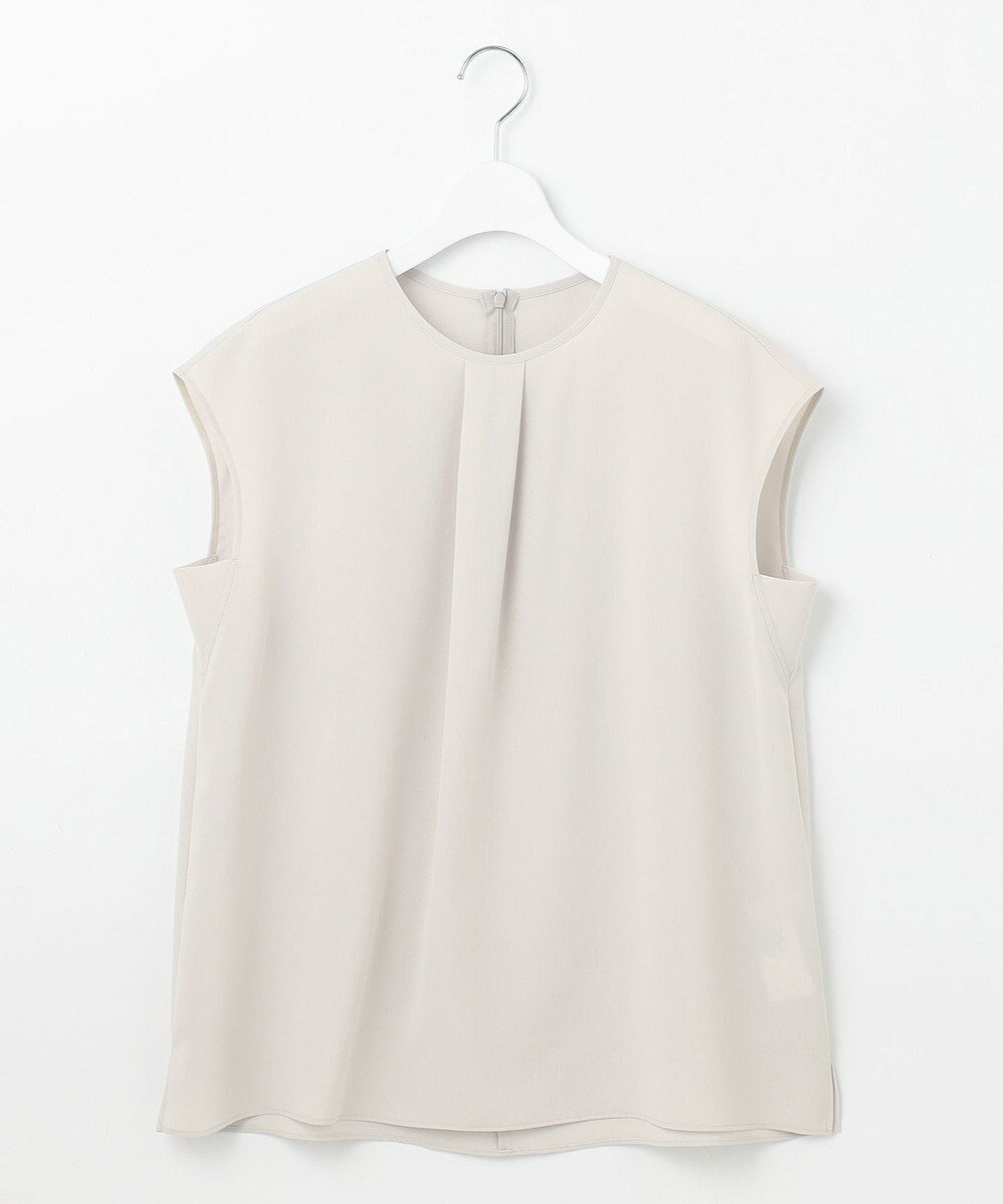 【自由区/JIYU-KU】の【セットアップ対応・UVカット・接触冷感・洗える】ライトストレッチ ブラウス インテリア・キッズ・メンズ・レディースファッション・服の通販 founy(ファニー) 　ファッション　Fashion　レディースファッション　Fashion for Women　トップス・カットソー　Cut & Sew Tops　シャツ・ブラウス・オフィスカジュアル　Elegant Blouses & Button-Ups　セットアップ　Matching Sets　レディーストップス・ブラウス　Tops & Blouses / Assorted Women's Tops　おすすめ　Recommended / Our Picks　ウォッシャブル　Machine Washable　ジャケット　Jacket, Outerwear　ストレッチ　Stretch, Stretchy Fabric　スリーブ　Sleeve, Long Sleeve / Short Sleeve　セットアップ　Set-Up, Coordinated Outfit　フレンチ　French, French Style　フロント　Front, Front Design　エレガント 上品　Elegant　夏　Summer　春　Spring　S/S・春夏　SS, Spring/Summer, Warm Season　洗える　Machine Washable　ベージュ|ID: prp329100004833756 ipo3291000000036299632