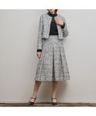 【グレース コンチネンタル/GRACE CONTINENTAL】のミックスツイードスカート 人気、トレンドファッション・服の通販 founy(ファニー) ファッション Fashion レディースファッション Fashion for Women スカート Skirts ツイード Twill, Twill Weave フリンジ Fringe, Tassel 夏 Summer 春 Spring S/S・春夏 SS, Spring/Summer, Warm Season thumbnail ブラック|ID: prp329100004833759 ipo3291000000035202050