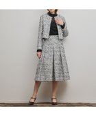 【グレース コンチネンタル/GRACE CONTINENTAL】のミックスツイードスカート 人気、トレンドファッション・服の通販 founy(ファニー) ファッション Fashion レディースファッション Fashion for Women スカート Skirts ジャケット Jacket, Outerwear セットアップ Set-Up, Coordinated Outfit セレモニー Ceremony ツイード Twill, Twill Weave フリンジ Fringe, Tassel 夏 Summer 春 Spring S/S・春夏 SS, Spring/Summer, Warm Season thumbnail ブラック|ID: prp329100004833759 ipo3291000000035702659