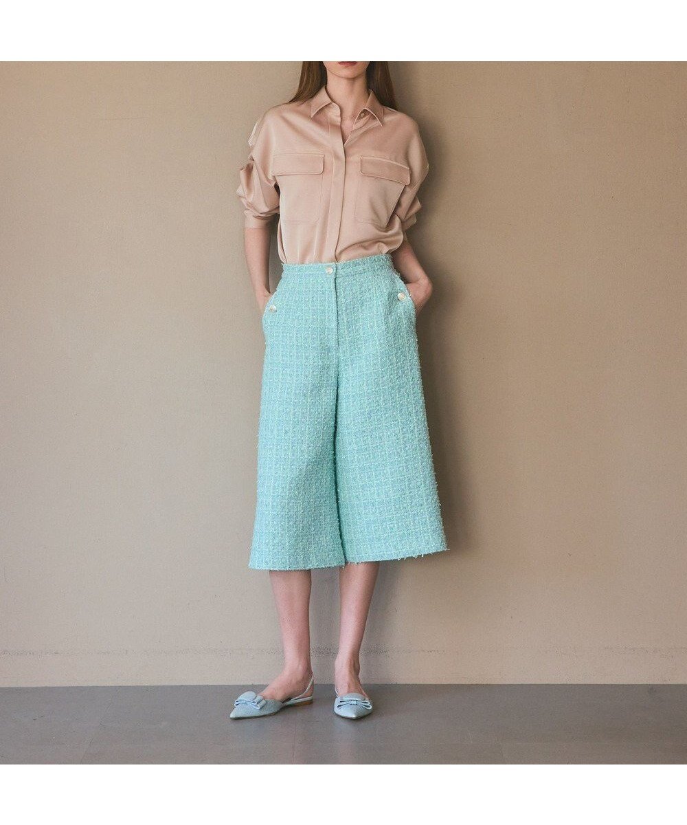 【グレース コンチネンタル/GRACE CONTINENTAL】のツイードクロップドパンツ 人気、トレンドファッション・服の通販 founy(ファニー) 　ファッション　Fashion　レディースファッション　Fashion for Women　パンツ　Pants & Trousers　春　Spring　クロップド　Cropped, Short Length　セットアップ　Set-Up, Coordinated Outfit　ツイード　Twill, Twill Weave　フランス　France, French　ラグジュアリー　Luxury, Elegant　リュクス　Luxury, Elegant, High-End, Chic　S/S・春夏　SS, Spring/Summer, Warm Season　夏　Summer　 other-1|ID: prp329100004833761 ipo3291000000035702673