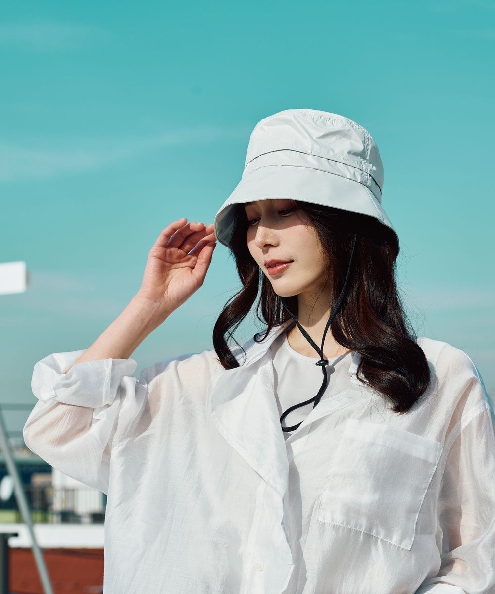 【ムーンバット/MOONBAT】の【遮光ハット】マジカルテックプロテクション バケットハット 帽子 UV100% 遮光100% 軽量 撥水 インテリア・キッズ・メンズ・レディースファッション・服の通販 founy(ファニー) 　ファッション　Fashion　レディースファッション　Fashion for Women　キャップ&ハット　Hats & Caps　アウトドア　Outdoor Clothing　傘　Umbrella, Parasol　軽量　Lightweight, Ultra Light　フィット　Fit, Slim Fit　帽子　Hat, Headwear　日傘　Parasol, UV Umbrella　ホワイト|ID: prp329100004833773 ipo3291000000035202097