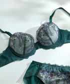 【ウンナナクール/une nana cool】のバックスタイルまでかわいい Steppe Flower ワイヤーブラ 人気、トレンドファッション・服の通販 founy(ファニー) ファッション Fashion レディースファッション Fashion for Women バッグ Bags アンダー Underwear Essentials フィット Fit, Slim Fit ブラジャー Bra, Lingerie レース Lace, Lace Fabric ワイヤー Wire, Wired Bra thumbnail ダークグリーン|ID: prp329100004833774 ipo3291000000035202102