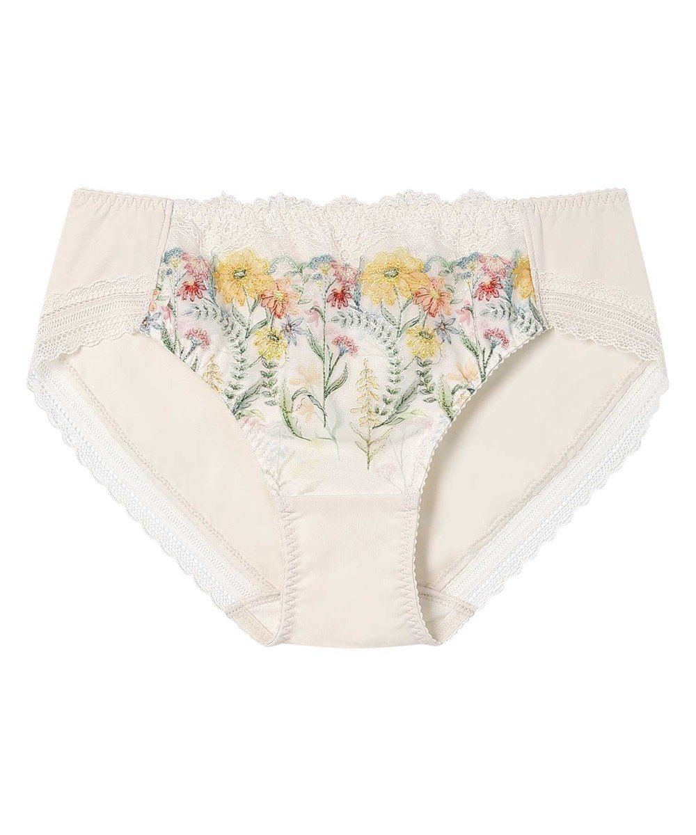 【ウンナナクール/une nana cool】のSteppe Flower ショーツ インテリア・キッズ・メンズ・レディースファッション・服の通販 founy(ファニー) 　ファッション　Fashion　レディースファッション　Fashion for Women　なめらか　Smooth, Silky Texture　アンダー　Underwear Essentials　ショーツ　Shorts, Short Pants　フィット　Fit, Slim Fit　レース　Lace, Lace Fabric　ライトベージュ|ID: prp329100004833776 ipo3291000000035202111