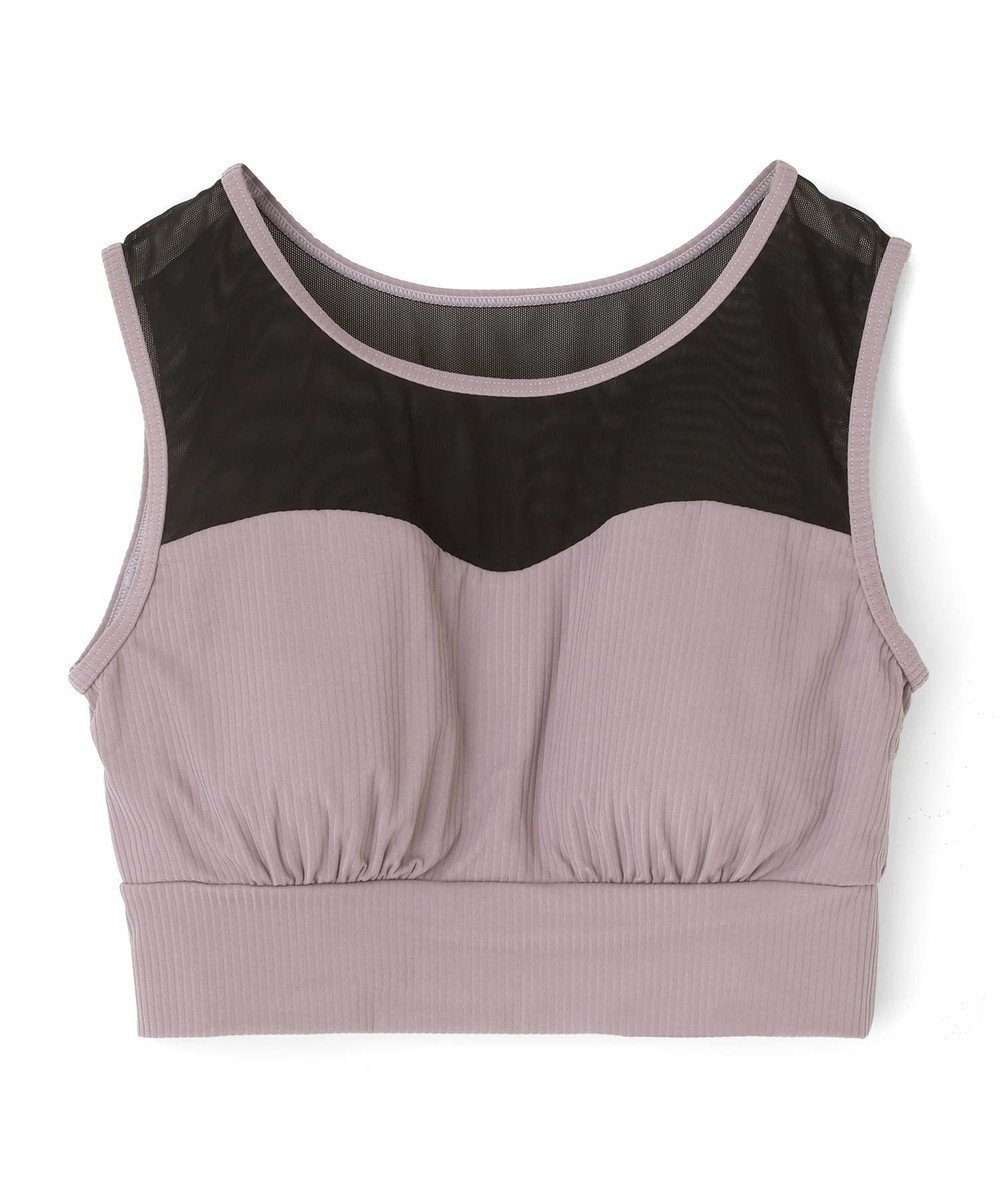 【三愛水着楽園/San-ai Resort】の【水陸両用】 ブラトップ M・L 【Reir(レイール)】 インテリア・キッズ・メンズ・レディースファッション・服の通販 founy(ファニー) 　ファッション　Fashion　レディースファッション　Fashion for Women　トップス・カットソー　Cut & Sew Tops　おすすめ　Recommended / Our Picks　アンダー　Underwear Essentials　シアー　Sheer, See-Through　ポケット　Pocket, Pocket Detail　メッシュ　Mesh, Net Fabric　ラップ　Wrap, Wrap Design　ワイヤー　Wire, Wired Bra　水着　Swimsuit, Swimwear　パープル|ID: prp329100004833793 ipo3291000000035202178