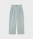 【ポール スミス/Paul Smith】の2タック コットンパンツ 人気、トレンドファッション・服の通販 founy(ファニー) ファッション Fashion レディースファッション Fashion for Women パンツ Pants & Trousers ジャケット Jacket, Outerwear フロント Front, Front Design リラックス Relax, Relaxed Fit エレガント 上品 Elegant 夏 Summer S/S・春夏 SS, Spring/Summer, Warm Season A/W・秋冬 Autumn/Winter thumbnail ライトブルー|ID: prp329100004833797 ipo3291000000035202188