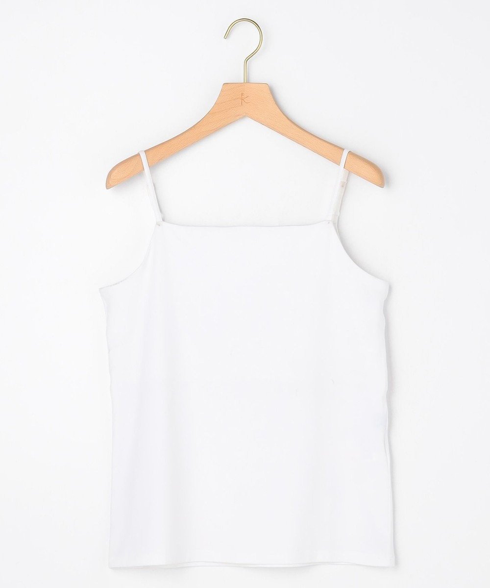 【組曲/KUMIKYOKU】のアジャスター付き キャミソール インテリア・キッズ・メンズ・レディースファッション・服の通販 founy(ファニー) 　ファッション　Fashion　レディースファッション　Fashion for Women　トップス・カットソー　Cut & Sew Tops　キャミソール&ノースリーブ　Camisoles & Sleeveless Tops　キャミソール　Camisole, Spaghetti Strap Top　シルケット　Silket, Silky Cotton　ストレッチ　Stretch, Stretchy Fabric　人気　Popular, Best Seller　フィット　Fit, Slim Fit　ベーシック　Basic, Essential　ラップ　Wrap, Wrap Design　A/W・秋冬　Autumn/Winter　S/S・春夏　SS, Spring/Summer, Warm Season　夏　Summer　アイボリー系|ID: prp329100004833801 ipo3291000000035202197