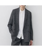 【アイシービー/iCB】の【先行予約】 ミックスブッチャー ダブルブレストジャケット 人気、トレンドファッション・服の通販 founy(ファニー) ファッション Fashion レディースファッション Fashion for Women アウター Coat / Outerwear Collection レディースジャケット・軽アウター Jackets テーラードジャケット / 通勤・きれいめスタイル Tailored Jackets & Blazers 春 Spring ジャケット Jacket, Outerwear ストレッチ Stretch, Stretchy Fabric セットアップ Set-Up, Coordinated Outfit ダブル Double, Double-Breasted 定番 Standard, Basic Item 人気 Popular, Best Seller ミックス Mix, Mixed Style ワイド Wide, Wide Fit S/S・春夏 SS, Spring/Summer, Warm Season 夏 Summer 2026年 2026 thumbnail ブラック×オフホワイト|ID: prp329100004833805 ipo3291000000035202213