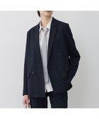 【アイシービー/iCB】の【先行予約】 ミックスブッチャー ダブルブレストジャケット 人気、トレンドファッション・服の通販 founy(ファニー) ファッション Fashion レディースファッション Fashion for Women アウター Coat / Outerwear Collection レディースジャケット・軽アウター Jackets テーラードジャケット / 通勤・きれいめスタイル Tailored Jackets & Blazers 春 Spring ジャケット Jacket, Outerwear ストレッチ Stretch, Stretchy Fabric セットアップ Set-Up, Coordinated Outfit ダブル Double, Double-Breasted 定番 Standard, Basic Item 人気 Popular, Best Seller ミックス Mix, Mixed Style ワイド Wide, Wide Fit S/S・春夏 SS, Spring/Summer, Warm Season 夏 Summer 2026年 2026 thumbnail ネイビー|ID: prp329100004833805 ipo3291000000035202214