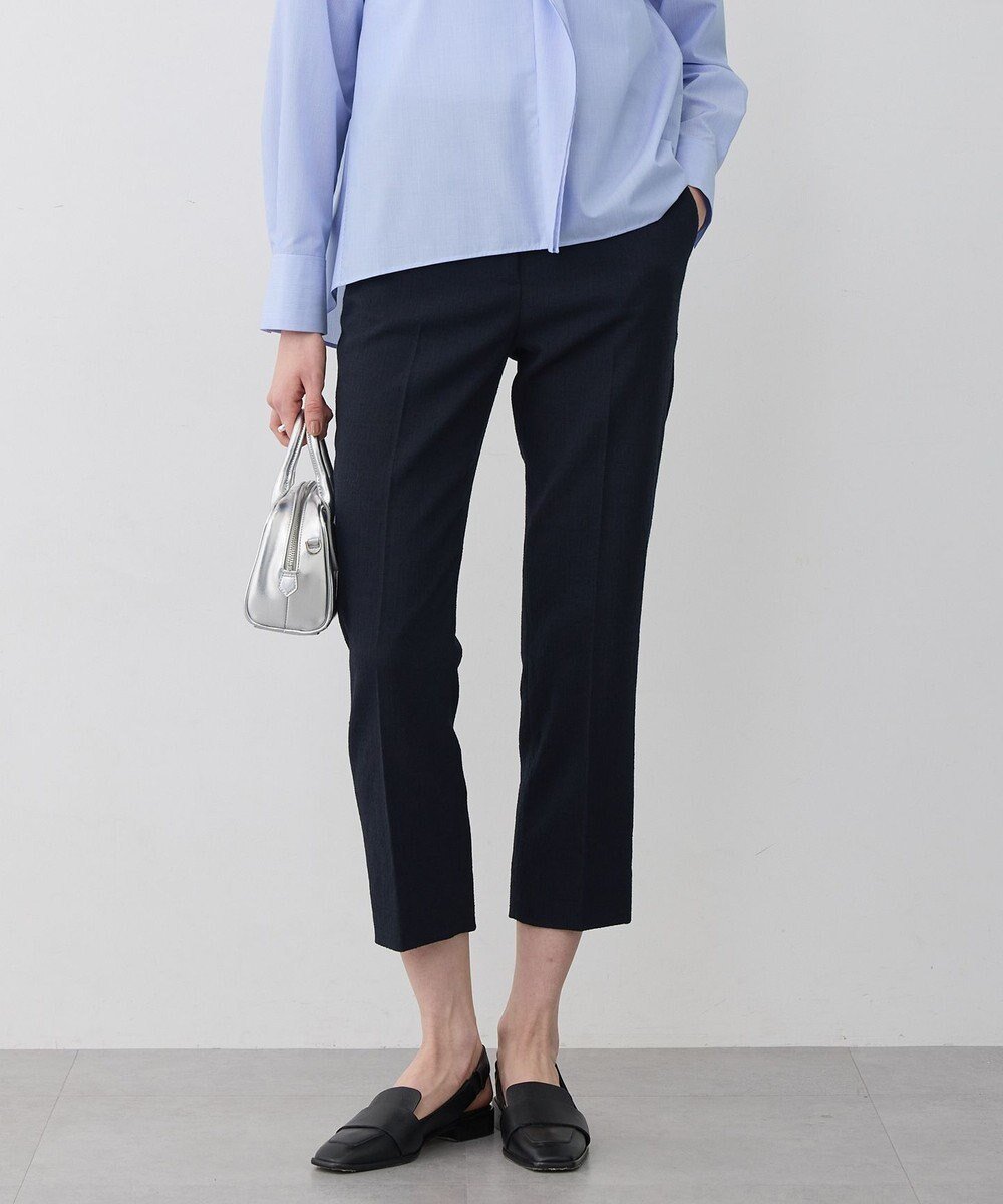 【アイシービー/iCB】のミックスブッチャー クロップドパンツ 人気、トレンドファッション・服の通販 founy(ファニー) 　ファッション　Fashion　レディースファッション　Fashion for Women　パンツ　Pants & Trousers　春　Spring　クロップド　Cropped, Short Length　シンプル　Simple, Minimal　ジャケット　Jacket, Outerwear　スタイリッシュ　Stylish, Fashionable　ストレッチ　Stretch, Stretchy Fabric　スマート　Smart, Elegant　セットアップ　Set-Up, Coordinated Outfit　センター　Center, Center Line　ミックス　Mix, Mixed Style　ワイド　Wide, Wide Fit　S/S・春夏　SS, Spring/Summer, Warm Season　おすすめ　Recommended / Our Picks　夏　Summer　2026年　2026　 other-1|ID: prp329100004833806 ipo3291000000035648490