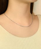 【ブランコトーキョー/blancotokyo】の【金属アレルギー対応】ボールチェーンネックレス Astra 人気、トレンドファッション・服の通販 founy(ファニー) ファッション Fashion レディースファッション Fashion for Women ジュエリー Jewelry ネックレス Necklaces & Pendants アクセサリー Fashion Accessories コーティング Coating, Coated Finish シンプル Simple, Minimal ネックレス Necklace, Pendant Necklace エレガント 上品 Elegant thumbnail シルバー|ID: prp329100004833817 ipo3291000000035202247