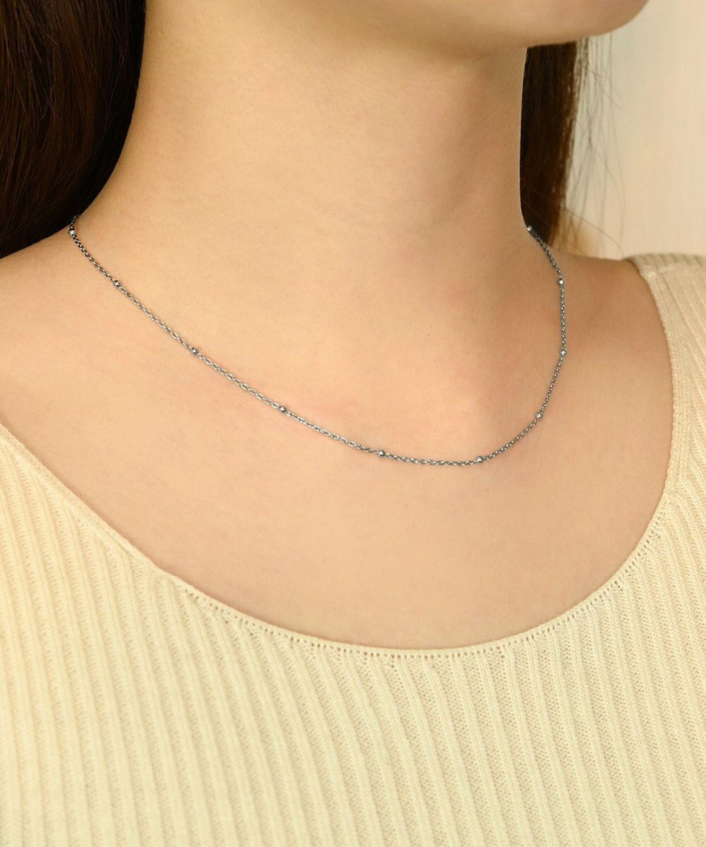 【ブランコトーキョー/blancotokyo】の【金属アレルギー対応】ボールチェーンネックレス Astra インテリア・キッズ・メンズ・レディースファッション・服の通販 founy(ファニー) 　ファッション　Fashion　レディースファッション　Fashion for Women　ジュエリー　Jewelry　ネックレス　Necklaces & Pendants　アクセサリー　Fashion Accessories　コーティング　Coating, Coated Finish　シンプル　Simple, Minimal　ネックレス　Necklace, Pendant Necklace　エレガント 上品　Elegant　シルバー|ID: prp329100004833817 ipo3291000000035202247