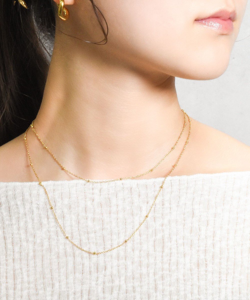 【ブランコトーキョー/blancotokyo】の【金属アレルギー対応】ボールチェーンネックレス Astra 人気、トレンドファッション・服の通販 founy(ファニー) ファッション Fashion レディースファッション Fashion for Women ジュエリー Jewelry ネックレス Necklaces & Pendants アクセサリー Fashion Accessories コーティング Coating, Coated Finish シンプル Simple, Minimal ネックレス Necklace, Pendant Necklace エレガント 上品 Elegant other-1|ID: prp329100004833817 ipo3291000000035229755