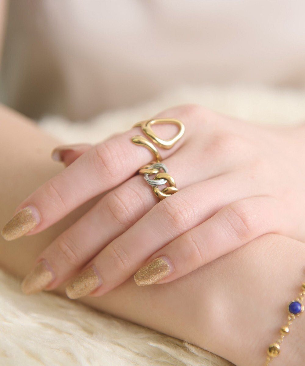 【ブランコトーキョー/blancotokyo】の【金属アレルギー対応/サイズフリー】ニュアンスフリーリング OCASO インテリア・キッズ・メンズ・レディースファッション・服の通販 founy(ファニー) ファッション Fashion レディースファッション Fashion for Women アクセサリー Fashion Accessories コーティング Coating, Coated Finish シンプル Simple, Minimal フォルム Silhouette, Form ゴールド|ID: prp329100004833819 ipo3291000000035702915