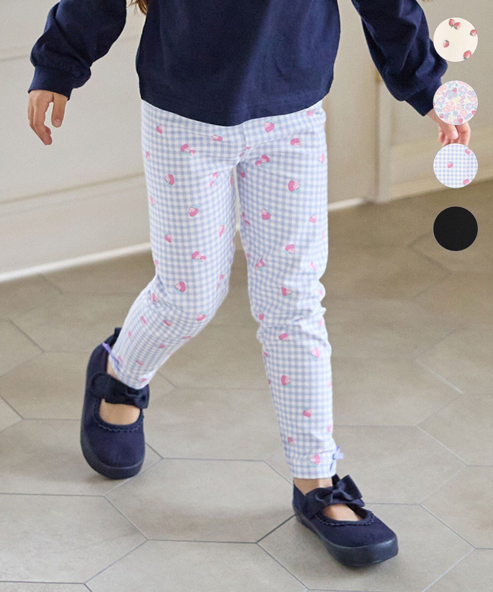 【エニィ/ANY / KIDS】の【Strawberry Collection】いちごレギンス 人気、トレンドファッション・服の通販 founy(ファニー) 　ファッション　Fashion　キッズファッション　Fashion for Kids　カーディガン　Cardigan, Knitwear　ストレッチ　Stretch, Stretchy Fabric　長袖　Long Sleeve, Full Sleeve　プリント　Print, Printed Pattern　ポケット　Pocket, Pocket Detail　ポシェット　Pochette, Mini Bag　ポーチ　Pouch, Small Case　モチーフ　Motif, Design Theme　無地　Plain, Solid Color　リボン　Ribbon, Bow　リュック　Backpack, Rucksack　レギンス　Leggings, Stretch Pants　 other-1|ID: prp329100004834457 ipo3291000000035702947