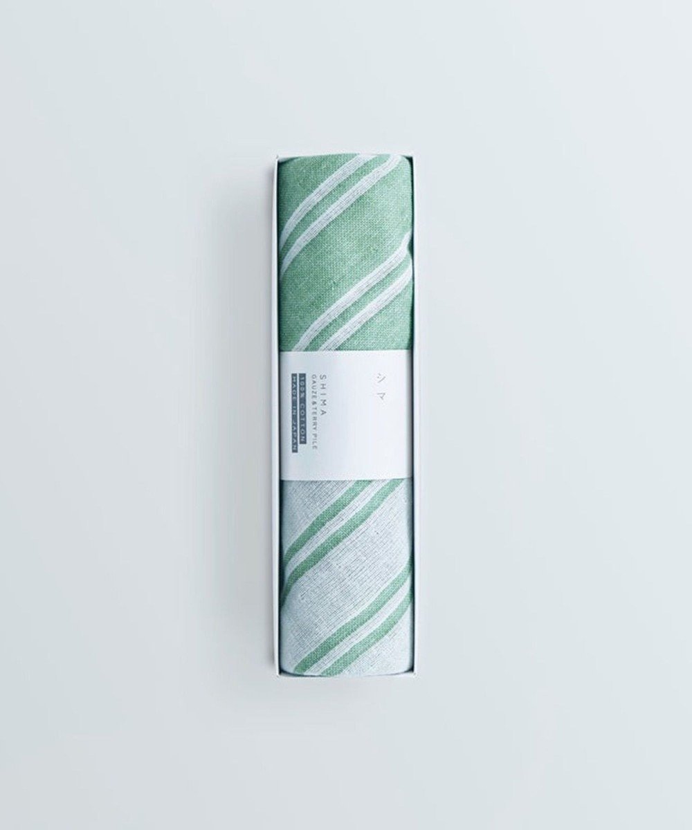 【その他のブランド/Other】のシマ ハンドタオル ダブル白地/色地 2枚セット インテリア・キッズ・メンズ・レディースファッション・服の通販 founy(ファニー) 　タオル　Towel, Bath Towel　ダブル　Double, Double-Breasted　ハンカチ　Handkerchief, Hanky　ハンド　Hand, Handmade　リバーシブル　Reversible, Two-Sided　吸水　Absorbent, Quick-Dry　財布　Wallet, Purse　フォレスト|ID: prp329100004834534 ipo3291000000035212688