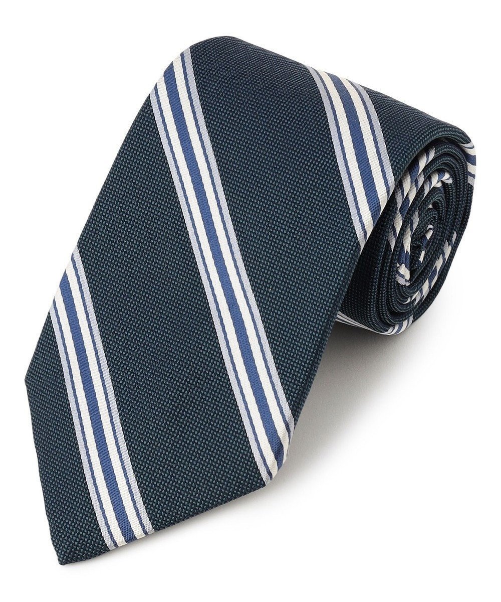 【ジェイ プレス/J.PRESS / MEN】の【STRUCTURE MIX COLLECTION】レジメンタル ネクタイ インテリア・キッズ・メンズ・レディースファッション・服の通販 founy(ファニー) 　ファッション　Fashion　メンズファッション　Fashion for Men　ジャケット　Jacket, Outerwear　ストライプ　Stripe, Striped Pattern　スーツ　Suit, Formalwear　ピーコックグリーン系2|ID: prp329100004834599 ipo3291000000035212850