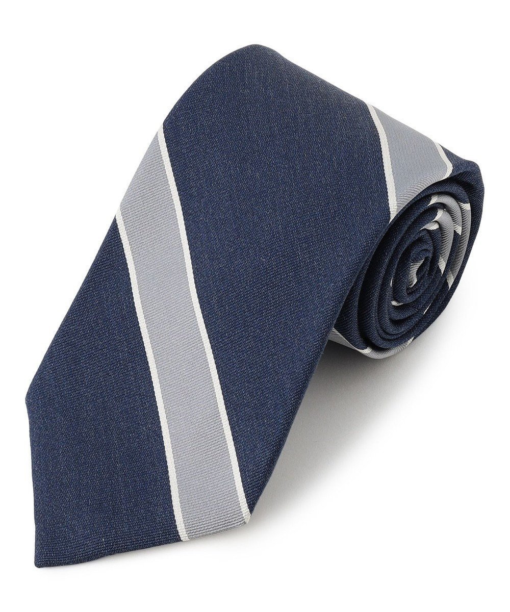 【ジェイ プレス/J.PRESS / MEN】の【STRUCTURE MIX COLLECTION】レジメンタル ネクタイ インテリア・キッズ・メンズ・レディースファッション・服の通販 founy(ファニー) 　ファッション　Fashion　メンズファッション　Fashion for Men　ジャケット　Jacket, Outerwear　ストライプ　Stripe, Striped Pattern　スーツ　Suit, Formalwear　ネイビー系1|ID: prp329100004834601 ipo3291000000035212857