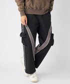 【その他のブランド/Other】の【Kappa】ワイドシルエット バンダトラックパンツ ブラック|ID: prp329100004834620 ipo3291000000035212958