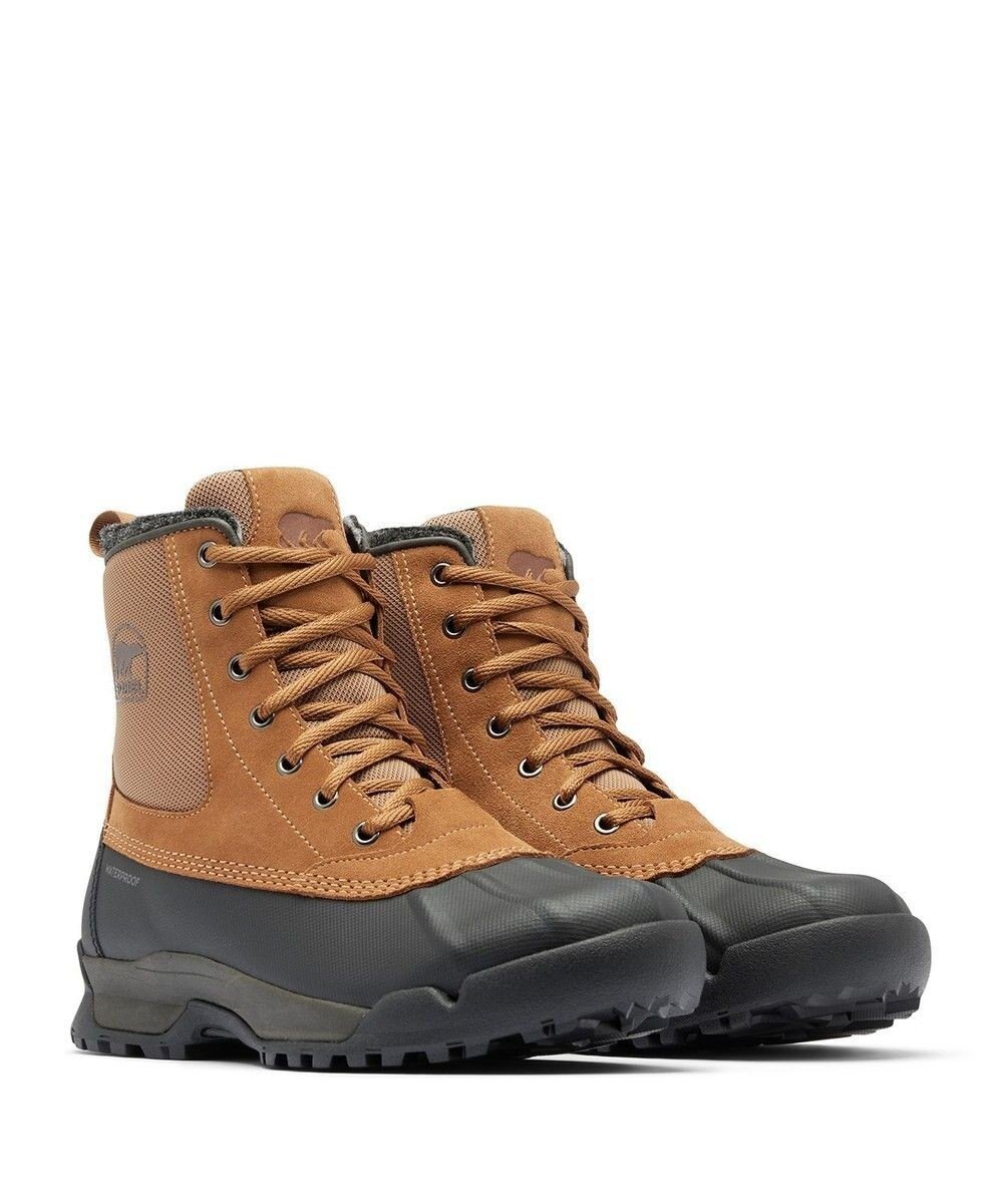 【ソレル/SOREL / MEN】のSOREL/ バクストン ライトブーツ ウォータープルーフ /ソレル インテリア・キッズ・メンズ・レディースファッション・服の通販 founy(ファニー) 　ファッション　Fashion　メンズファッション　Fashion for Men　ウォーター　Water　クッション　Cushion, Throw Pillow　人気　Popular, Best Seller　夏　Summer　S/S・春夏　SS, Spring/Summer, Warm Season　A/W・秋冬　Autumn/Winter　軽量　Lightweight, Ultra Light　Elk、 Black|ID: prp329100004834633 ipo3291000000035213028