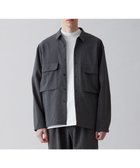 【アンフィーロ/UNFILO / MEN】のTENNEN TOUCH シャツアウター 23年春夏商品 人気、トレンドファッション・服の通販 founy(ファニー) ファッション Fashion メンズファッション Fashion for Men アウター Men's Coats Outerwear トップス・カットソー Cut & Sew Tops メンズシャツ Shirts 春 Spring 吸水 Absorbent, Quick-Dry 抗菌 Antibacterial, Bacteria-Resistant ストレッチ Stretch, Stretchy Fabric セットアップ Set-Up, Coordinated Outfit トレンド Trend, Trending Now パッチ Patch, Appliqué ポケット Pocket, Pocket Detail 羽織 Haori, Light Jacket リラックス Relax, Relaxed Fit ワーク Workwear, Utility Style S/S・春夏 SS, Spring/Summer, Warm Season 夏 Summer エレガント 上品 Elegant thumbnail グレー|ID: prp329100004834634 ipo3291000000035213034