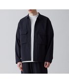 【アンフィーロ/UNFILO / MEN】のTENNEN TOUCH シャツアウター 23年春夏商品 人気、トレンドファッション・服の通販 founy(ファニー) ファッション Fashion メンズファッション Fashion for Men アウター Men's Coats Outerwear トップス・カットソー Cut & Sew Tops メンズシャツ Shirts 春 Spring 吸水 Absorbent, Quick-Dry 抗菌 Antibacterial, Bacteria-Resistant ストレッチ Stretch, Stretchy Fabric セットアップ Set-Up, Coordinated Outfit トレンド Trend, Trending Now パッチ Patch, Appliqué ポケット Pocket, Pocket Detail 羽織 Haori, Light Jacket リラックス Relax, Relaxed Fit ワーク Workwear, Utility Style S/S・春夏 SS, Spring/Summer, Warm Season 夏 Summer エレガント 上品 Elegant thumbnail ネイビー|ID: prp329100004834634 ipo3291000000035213036