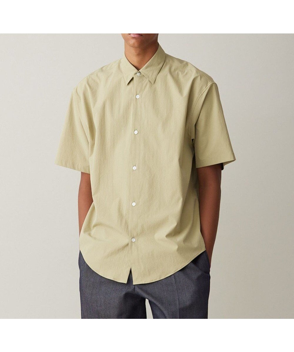 【アンフィーロ/UNFILO / MEN】のコンフォート ハーフスリーブシャツ 24年春夏商品 人気、トレンドファッション・服の通販 founy(ファニー) 　ファッション　Fashion　メンズファッション　Fashion for Men　トップス・カットソー　Cut & Sew Tops　メンズシャツ　Shirts　春　Spring　吸水　Absorbent, Quick-Dry　軽量　Lightweight, Ultra Light　ショート　Short, Short Length　ストレッチ　Stretch, Stretchy Fabric　スリーブ　Sleeve, Long Sleeve / Short Sleeve　トレンド　Trend, Trending Now　バランス　Balance, Style Balance　ヨーク　Yoke, Yoke Design　ワーク　Workwear, Utility Style　S/S・春夏　SS, Spring/Summer, Warm Season　夏　Summer　エレガント 上品　Elegant　 other-1|ID: prp329100004834635 ipo3291000000035213038